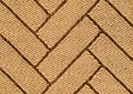 Hand Woven Sisal Rug Detail. Royalty Free Stock Photo