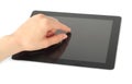 Hand toching tablet PC