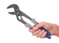 Hand and Tool Royalty Free Stock Photo