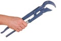 Hand and Tool Royalty Free Stock Photo