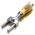 Hand tool 3D rendering Royalty Free Stock Photo
