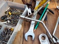 hand tool and equipment for worker