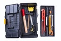 Hand tool kit. Royalty Free Stock Photo