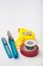 Hand tool for repairing electrical wiring Royalty Free Stock Photo