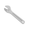 Hand tools vector. Wrench made of solid steel for tightening nuts Royalty Free Stock Photo