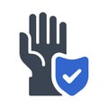 Hand Virus Protection Icon