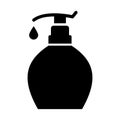 Hand wash glyph vector icon which can easily modify or edit