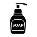 Hand wash icon vector on trendy design Royalty Free Stock Photo