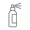 Hand wash Outline Vector icon which can easily modify or edit