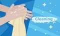 Hand washing banner