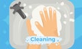 Hand washing banner