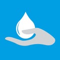 Hand washing icon Royalty Free Stock Photo