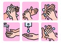 Hand washing Sequencing Cards - 2