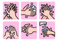 Hand washing Sequencing Cards - 1