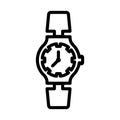 Hand watch icon Royalty Free Stock Photo
