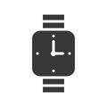 Hand watch icon, pixel perfect vector illustration Royalty Free Stock Photo