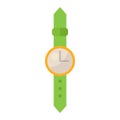 Hand watch vector illustration.