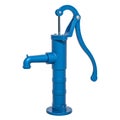 Hand water pump, 3D rendering Royalty Free Stock Photo