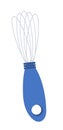 Hand whisk for beating dough. Kitchenware for home baking and cooking