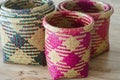 Hand woven basketry product from Krajood