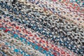 Hand woven carpet - carpet pattern Royalty Free Stock Photo