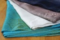 Hand woven fabrics Royalty Free Stock Photo