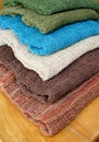 Hand woven fabrics Royalty Free Stock Photo