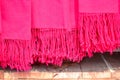 Patterns on hand-woven silk, Thai folk fabrics Royalty Free Stock Photo