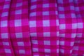 Patterns on hand-woven silk, Thai folk fabrics Royalty Free Stock Photo