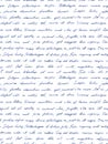 Hand written letter - seamless text Lorem ipsum. Repeating pattern Royalty Free Stock Photo