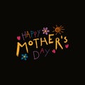 Hand written Mothers day quote