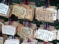 Hand written prayer tablets