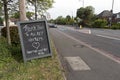 Hand written Thank you sign, Key workers