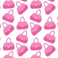 handbag cosmetics things female pink heart doll
