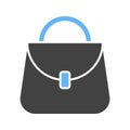 Handbag icon vector image.