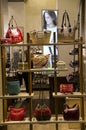 Handbag purse store window