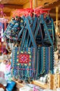 Handbag with traditional ornamentation