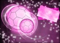 Handball background Royalty Free Stock Photo