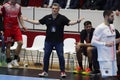 Handball coach, Xavi Pascual Royalty Free Stock Photo