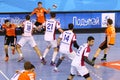 Handball game Motor Zaporozhye vs Kadetten Schaffhausen