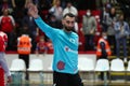 Handball goalkeeper, Saeid Heidarirad Royalty Free Stock Photo