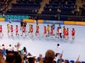 Handball women 17 August 2004 Olympic Games South Korea-Denmark (score 29-29)