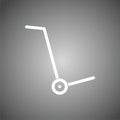 Handcart icon, vector icon Royalty Free Stock Photo
