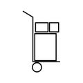 Handcart icon