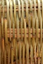 Handcraft mexican cane basketry vegetal texture Royalty Free Stock Photo