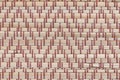 Handcraft weave texture thai sedge mat background Royalty Free Stock Photo