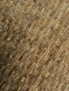 Handcraft woven bamboo pattern. Royalty Free Stock Photo