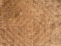 Handcraft woven bamboo pattern. Royalty Free Stock Photo