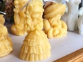 Handcrafted beeswax candles. Hand-poured pure natural beeswax candles.