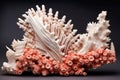 handcrafted coral sculpture of a mythological sea creature